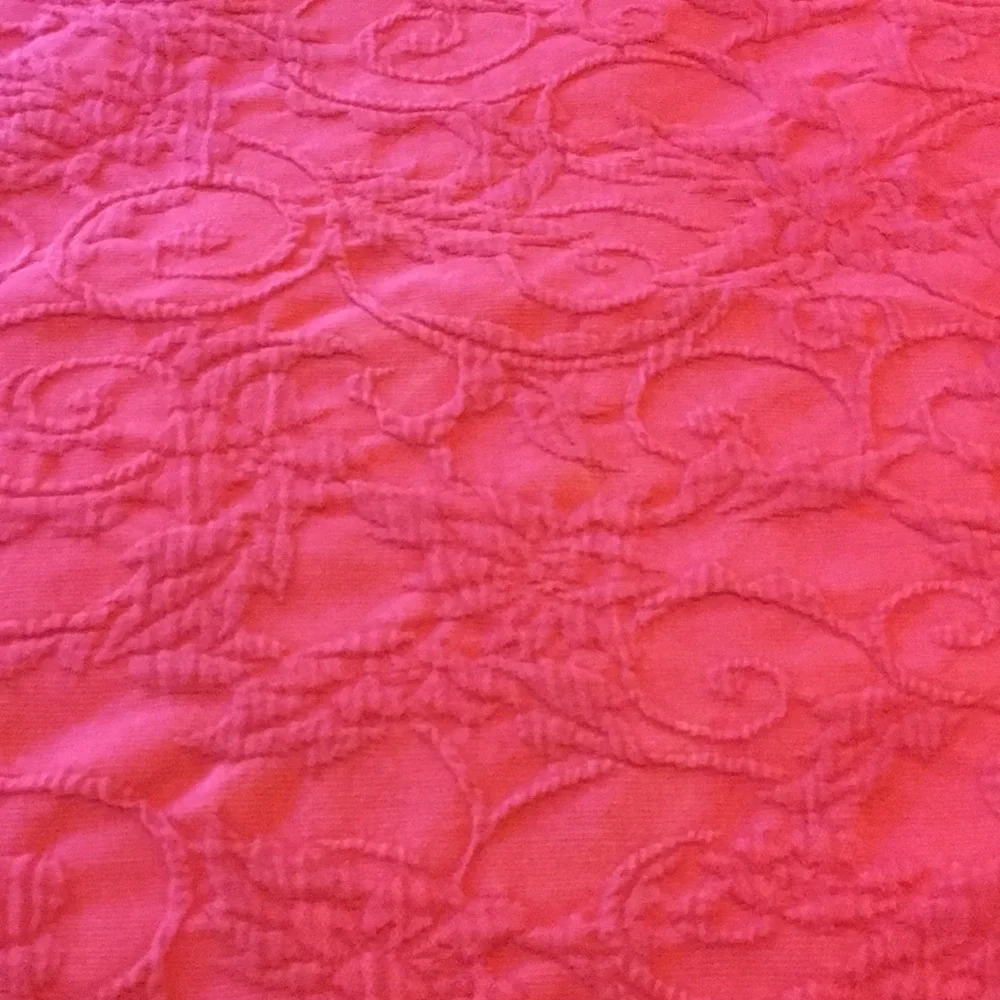 POTTERY BARN | Red King Floral Jacquard Cotton Blanket